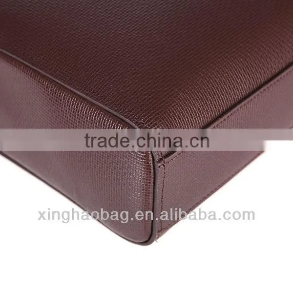 Men's bag! genuine leather laptop bag briefcase