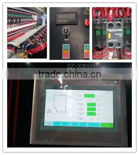 PLC control glass beveling machine/ Glass Grinding Machine SZ-XB351