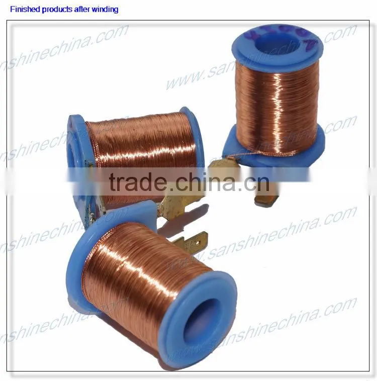 (SS966T) 6 spindles automatic fine wire winding machine with wire skeiner(twister)