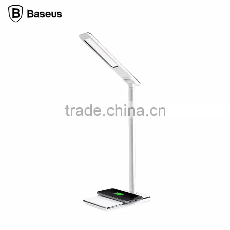 Baseus Ingert Series Qi Wireless Charging Table Lamp For Samsung S5 2 in 1 Quick Charger LED Table Lamp For iPhone 6 6sTB-0327
