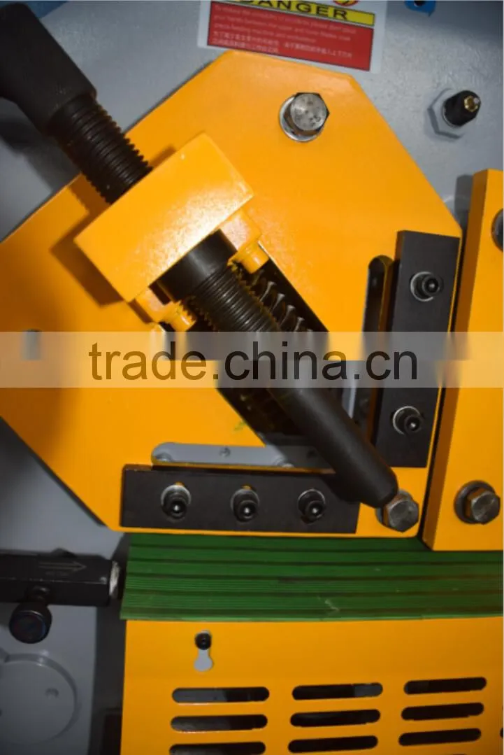 Q35Y-16 hydraulic ironworker for channel steel shearing and I steel cutting