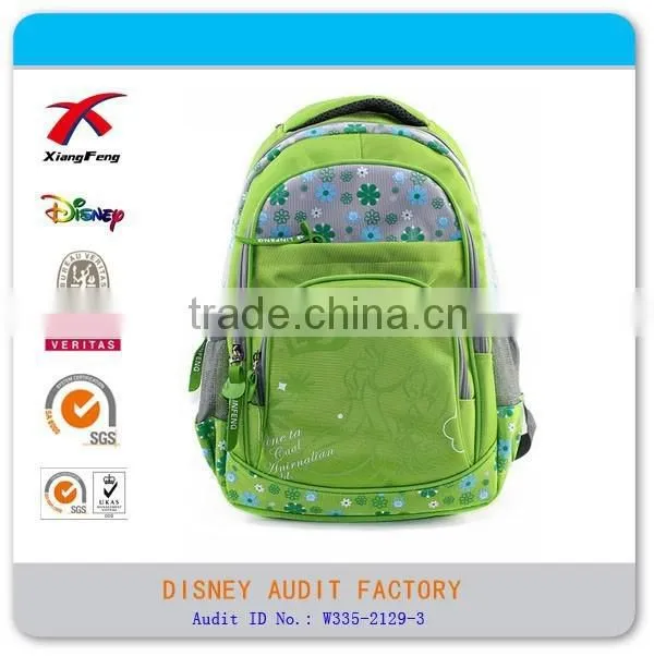 XF B-074 cute pvc backpack fancy school backpack with wheels