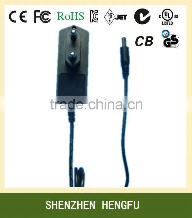Wall Mount 14V 0.5A LED Power Supply with CCC 19510