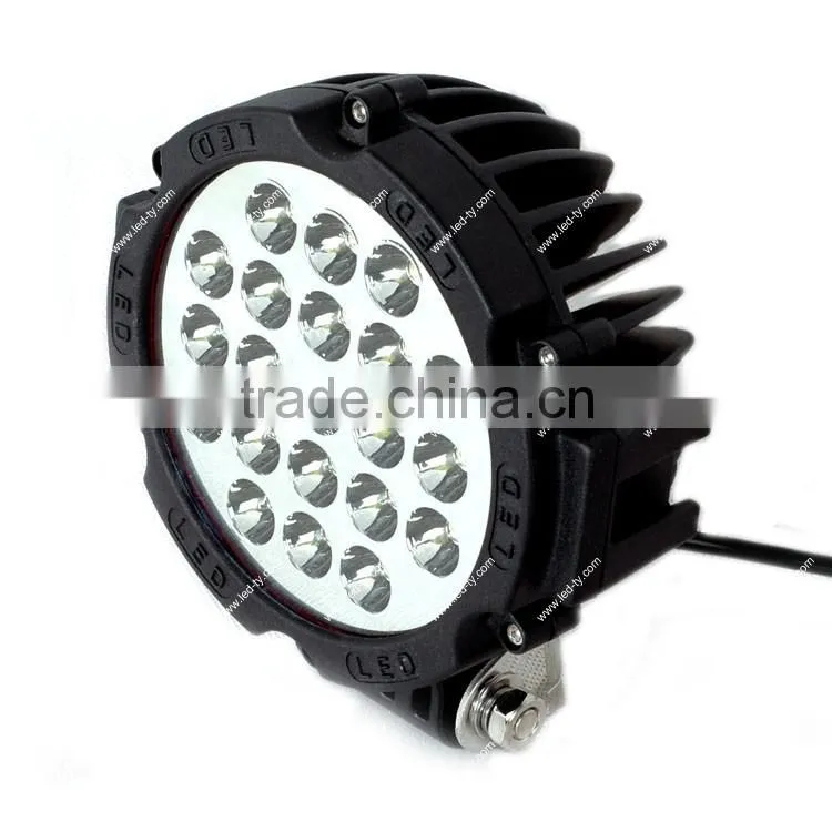 HIGH POWER 7INCH 63W EPISTAR LED WORK LIGHT OFFROAD LAMP AUTO LIGHT