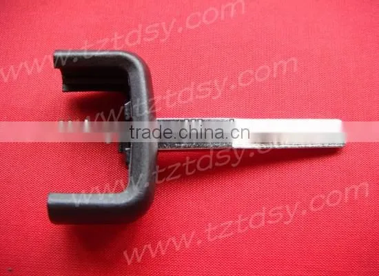 TD no slot/milling key blank, key head of remote key shell for Opel