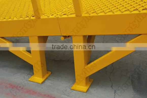 china supplier 10T CE truck loading dock ramp leveler