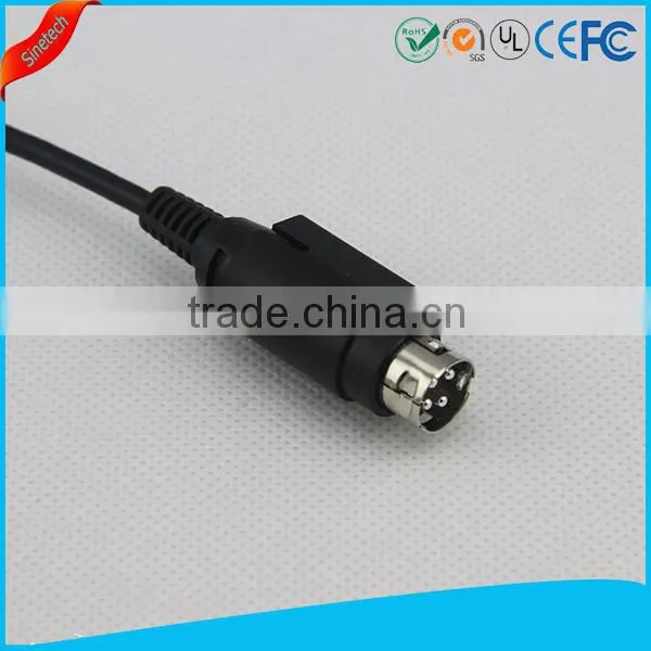 DC car cigarette lighter to Mini Din cable 4Pin for car refrigerator