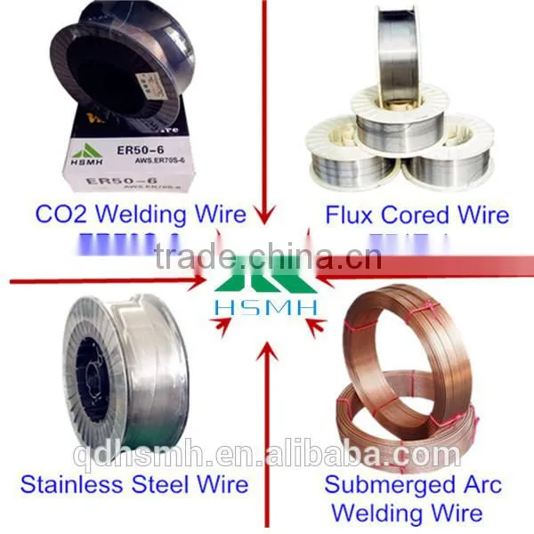 CO2 gas shielded mig mag welding wire ER70S-6