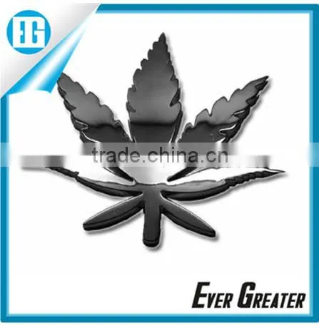 chrome auto customized plastic lighted car emblem logo