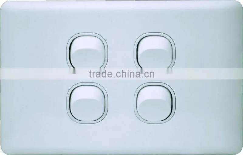 K Series Horizontal 3 Gang Loaded Switch