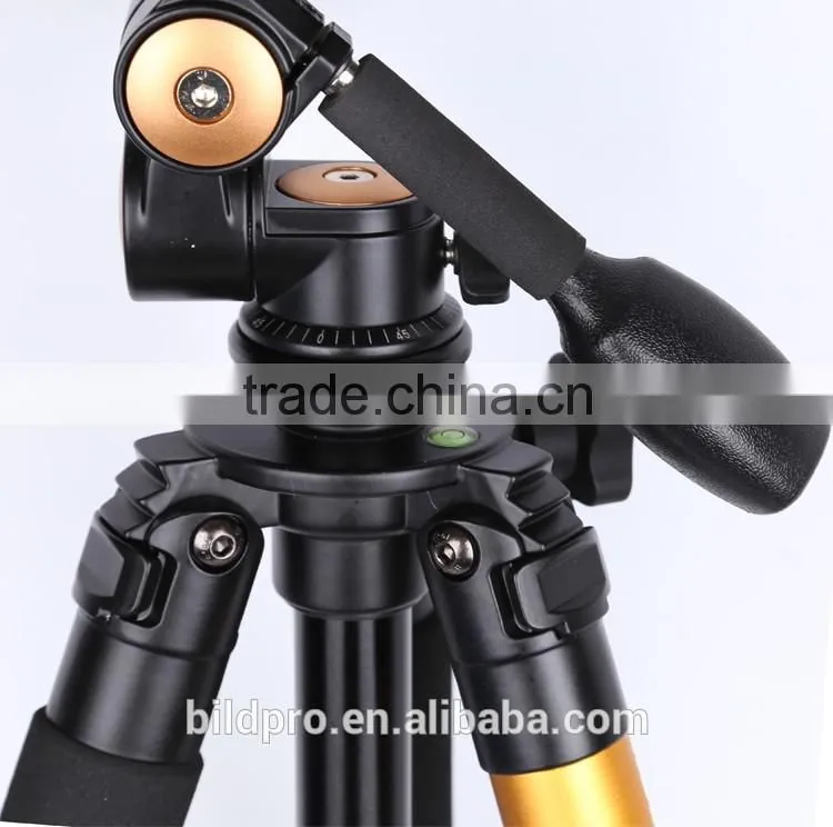 BILDPRO 1.8m Hydraulic Tripod Professional Camera Stand 32mm Aluminum Leg