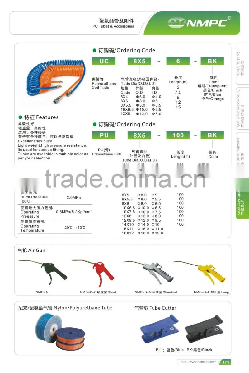 pu tube & Accessories /tube cutter/ppr pipe cutter