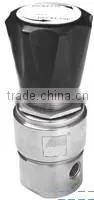 High pressure back pressure valve for liquid and gas