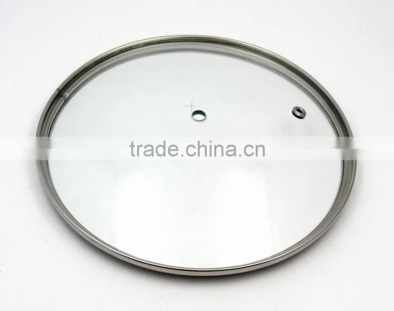 China best 20 cm thickness 4mm G type glass pot lid
