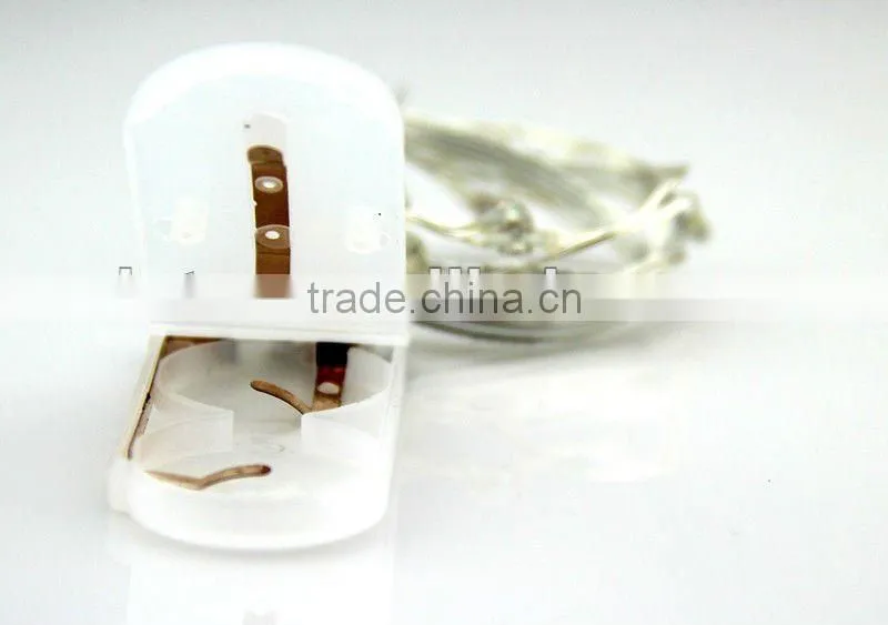 battery operated mini LED fairy light Copper string wire red