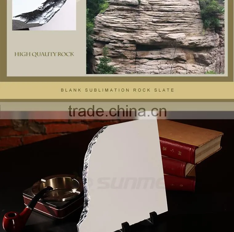 Sunmeta factory directly 3D sublimation blank rock photo SH08 20*20cm