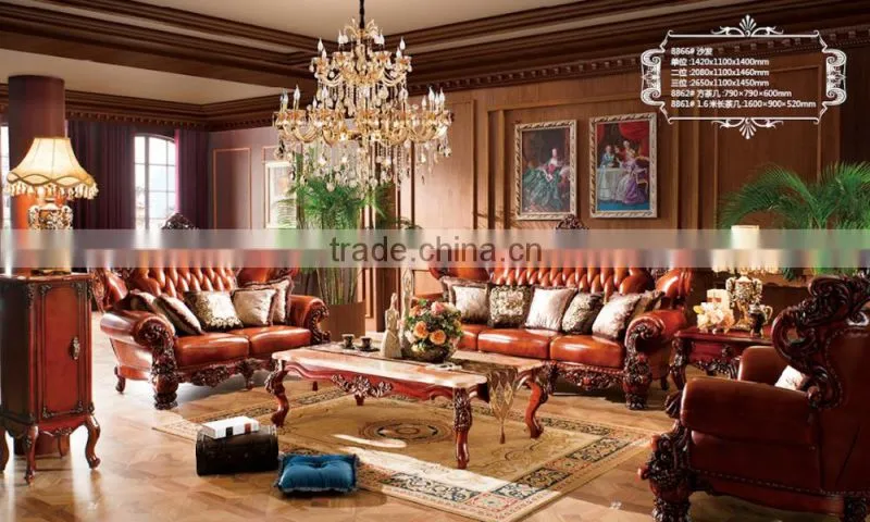 Sectional Leather sofa Living Room Furniture Sofa GZH8866#