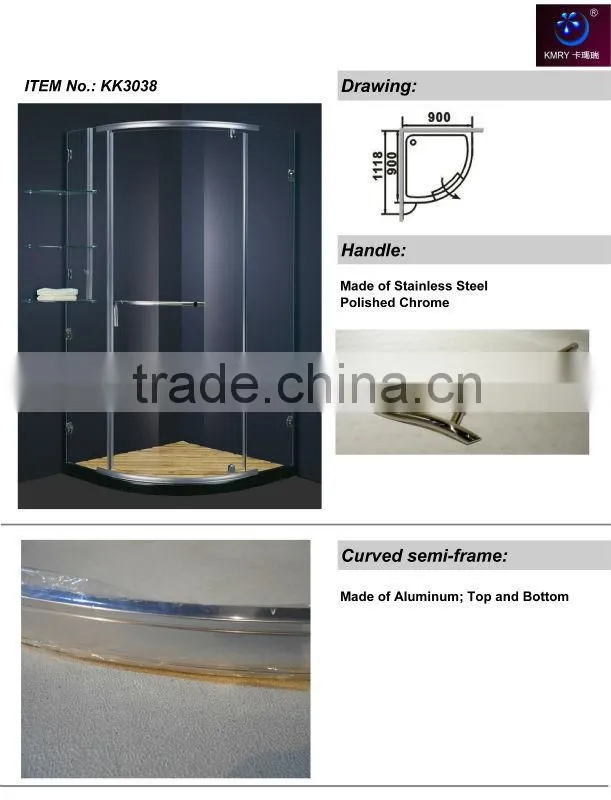 Shower Screen Bathroom Shower (kk3038)