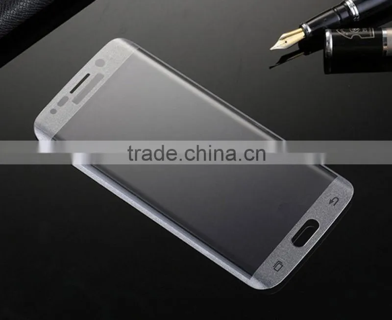 2016 New Arrival Full Cover 3D curved tempered glass screen protector For Samsung Galaxy s7 edge