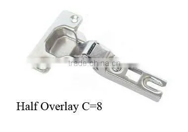 Slide on, two way, FGV type concealed hinge
