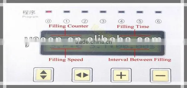 Digital Control filling machine, liquid filler for juice, perfume (3-3000ml) GFK-160