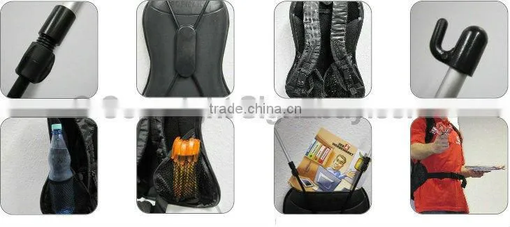 2014 Cheap Outdoor Promotion Backpack Walking Banners