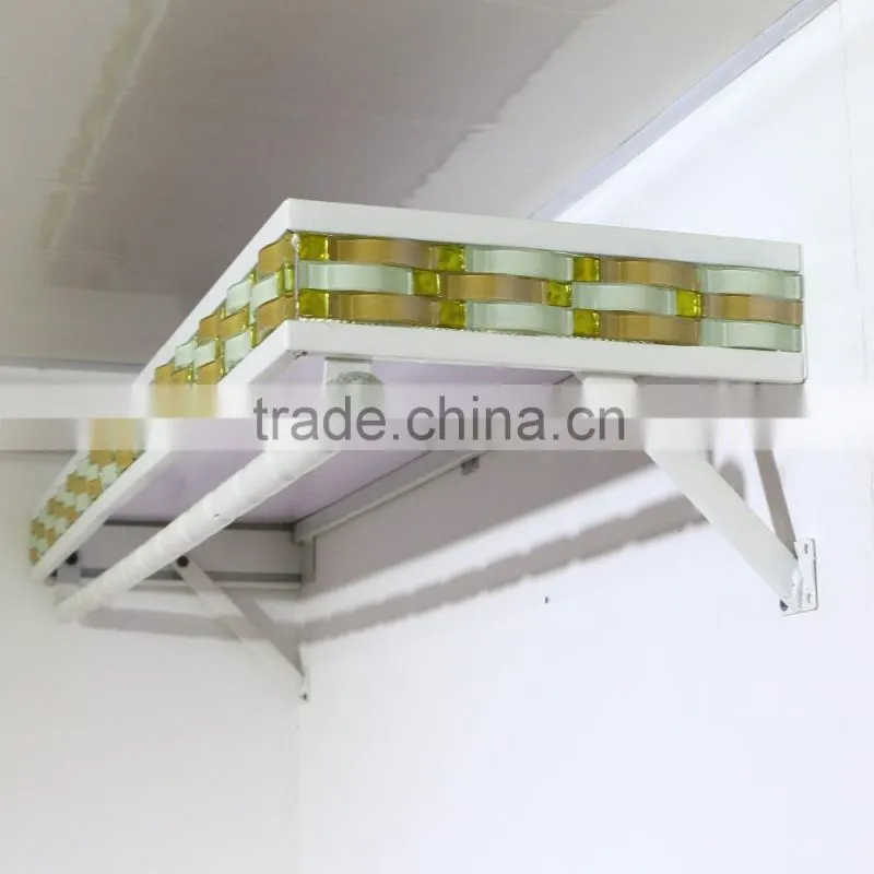 Elegant durable garment wall display racks for cloth display