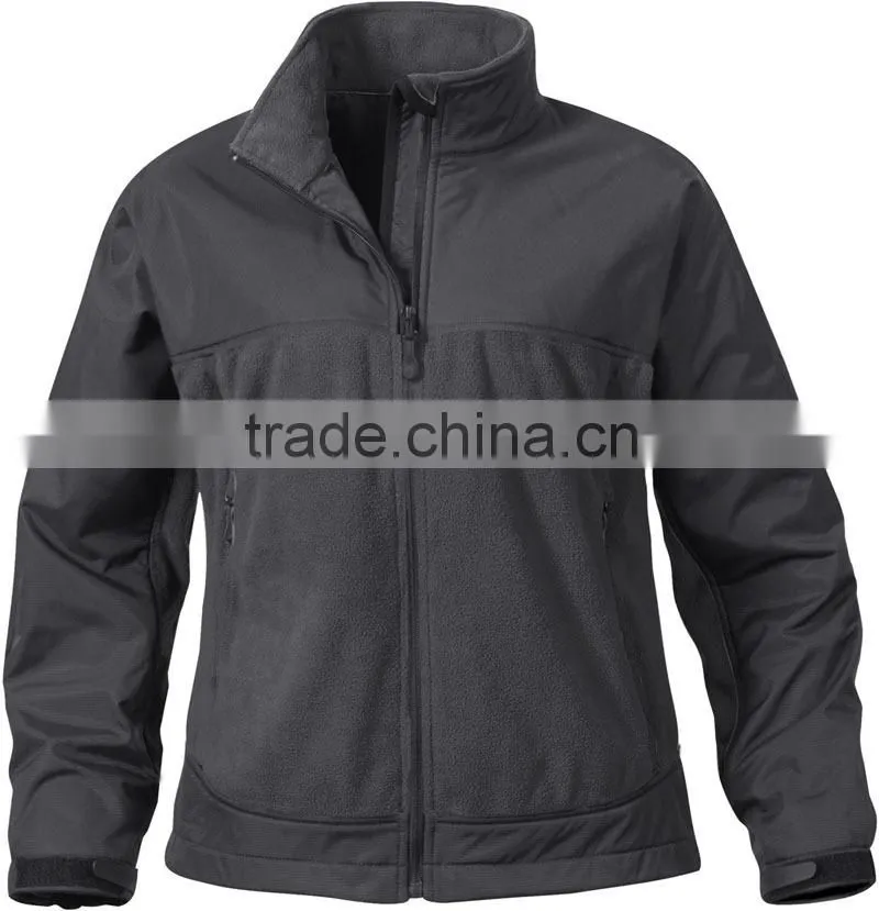 Elegnat design anti pilling polar fleece jacket