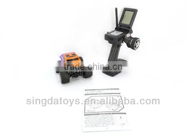 2.4G 5 Channel with liquid crystal remote control rc cars big hummer