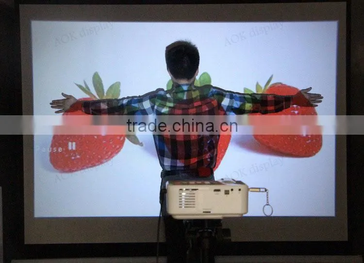 Mini Micro Projector Home Cinema with LED,1500 Lumens, Pocket Size,HDMI,USB,IR,SD,TV,Mini-VGA, 30,000 Hour LED Life,Media Player