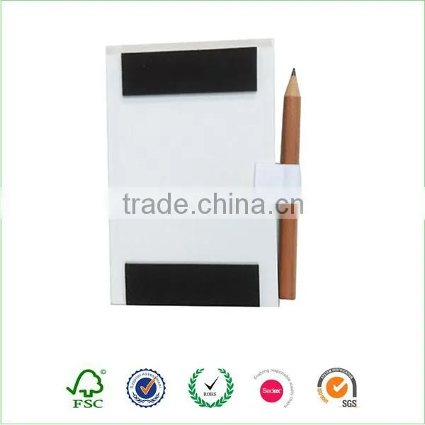 Custom note pad with pen set holder