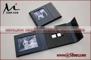 Wedding Leather USB Stick Packaging Album Folio
