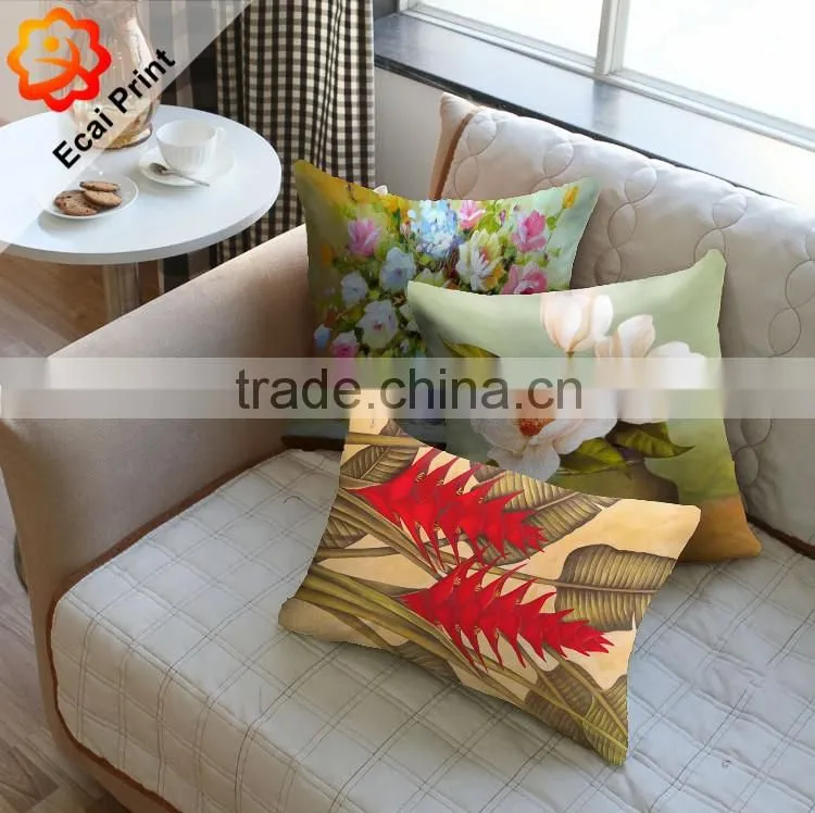 Good-looking personalized polyester cheap sublimated pillow cover