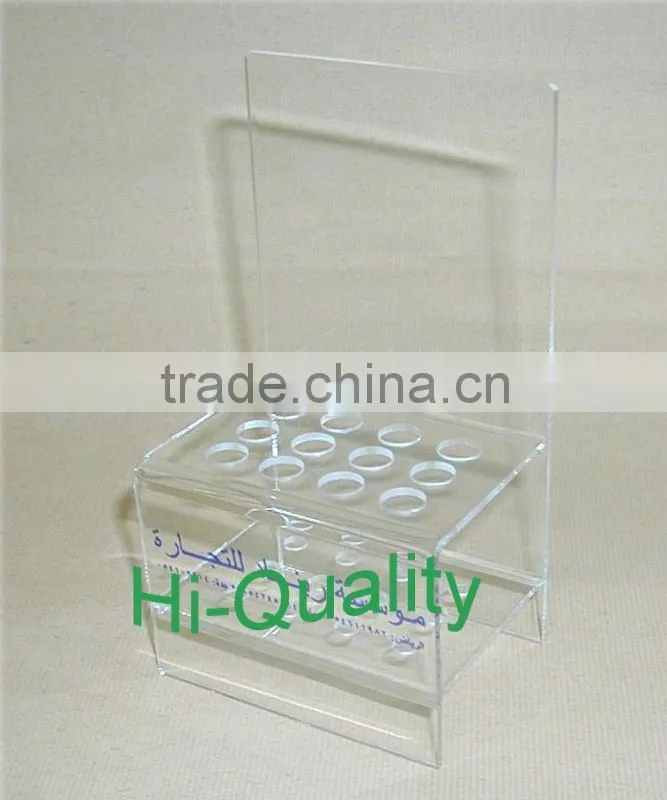 Top Transparent Acrylic Eyebrow pencil Stands