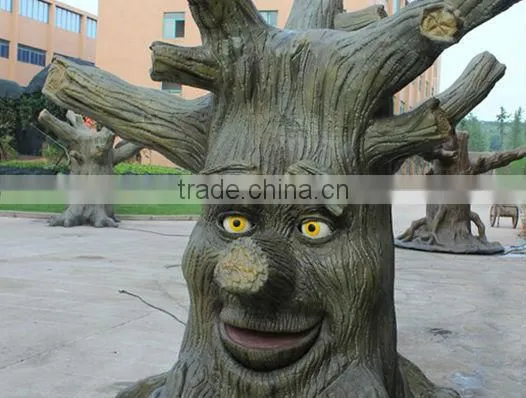 New Product! Amusement Park animatronic Talking Tree for Sale