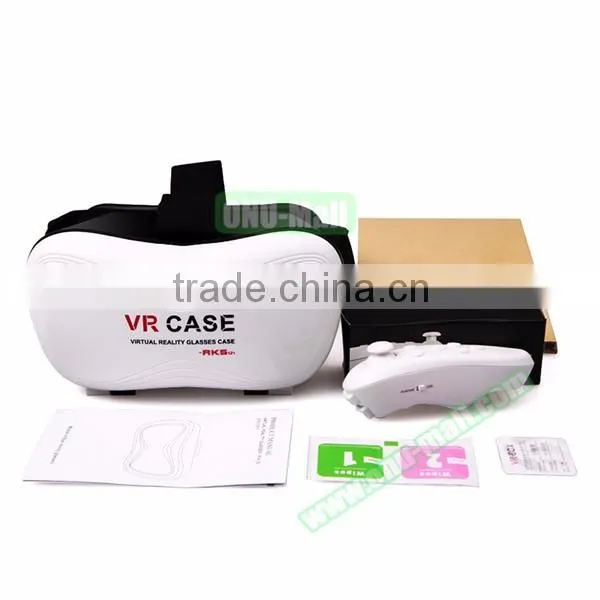 Wholesale Price 3D VR Glasses, VR Box for 3.5- 6.0 inch Smartphones with Remote Controller