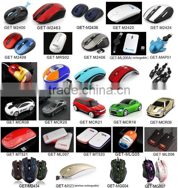 Slim Wireless Laptop 2.4Ghz Optical Mouse