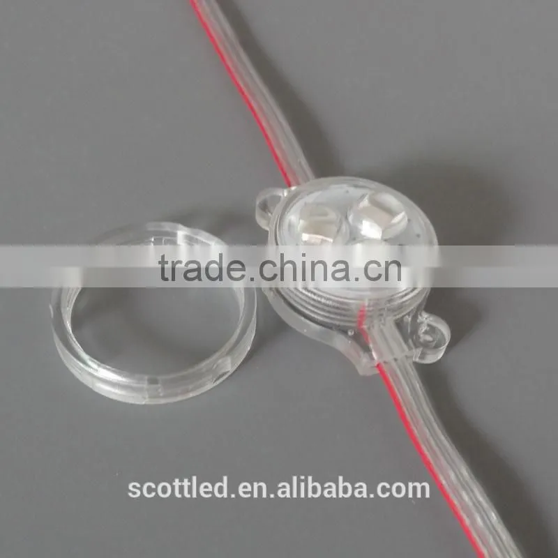 led 30mm mikly cover ws2811 ic led point light source smart controller disco Led Effect Light led dot light for advertising