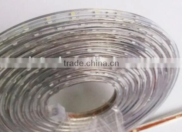 waterproof 4.4W/M AC220V SMD3528 IP67 60LED/M 360LM/M Flexible Led Strip light