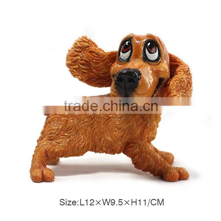 Custom Animal Dog Sculptures ,Resin Dog Statue