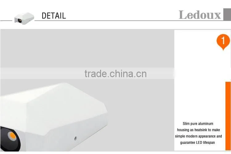 ip65 ip20 white black plaster wall sconce