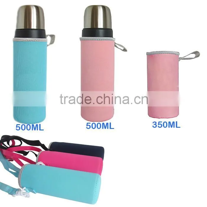 waterproof case sports outdoor water bottle cover pouch neoprene,neoprene hot water bottle cover
