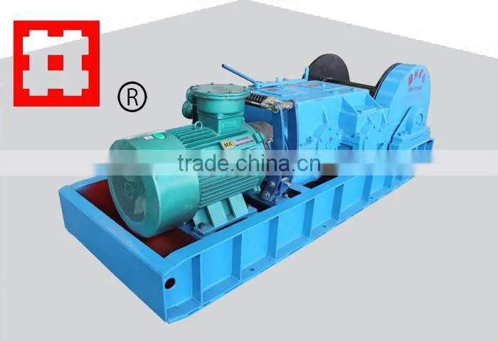 China maunfacturer continous traction mining winch rope