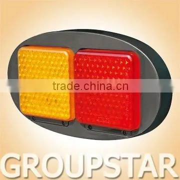 Rectangle High Quality Trailer PC White Reflectors With ADR