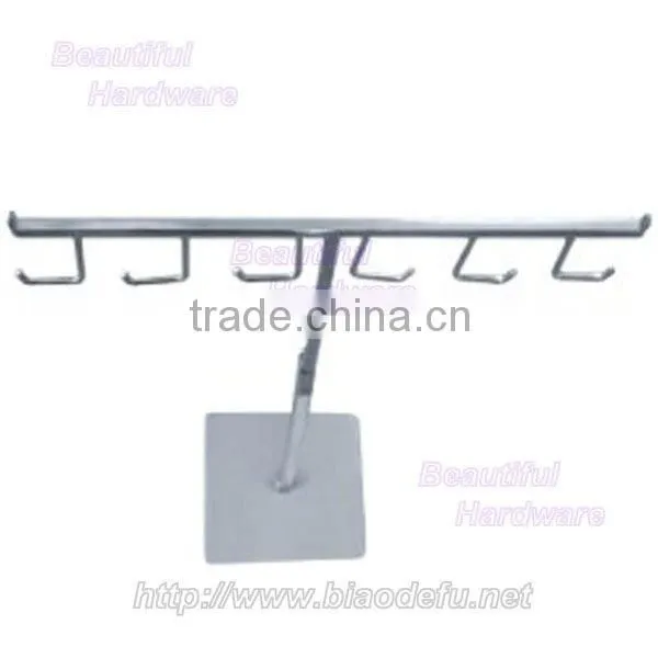 Chrome Plating Adjustable bag hanger stand