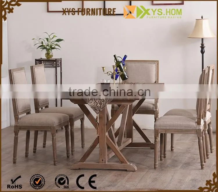 The Cheapest Antique Wooden Solid Wooden Dining Table Set