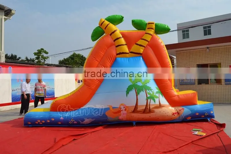 mermaid beach water slide inflatable backyard water slides for kids