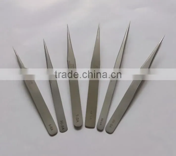 Vetus SA Eyelash Extension Tweezers Lash Extension Tweezers Sharp Pointed Eyelash Tweezers