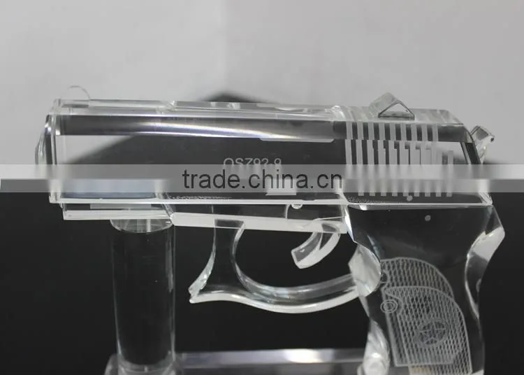 Hot sale crystal gun model wholesale