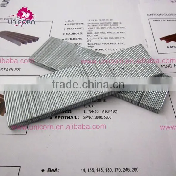 18GA 1.17mm diameter E 90 series industrial/wooden staples